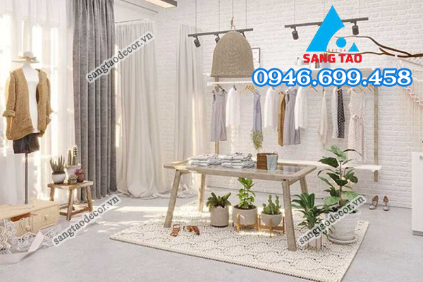 thiết kế thi công shop showroom