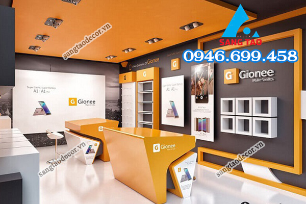 thiết kế thi công shop showroom