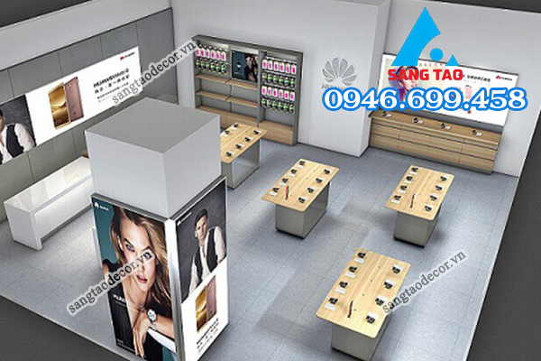 thiết kế thi công shop showroom