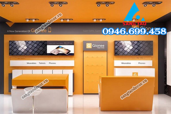 thiết kế thi công shop showroom