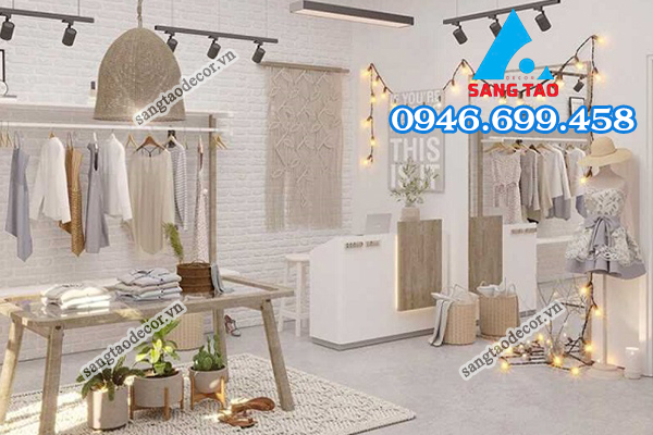 thiết kế thi công shop showroom