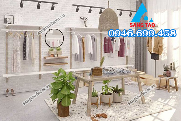 thiết kế thi công shop showroom