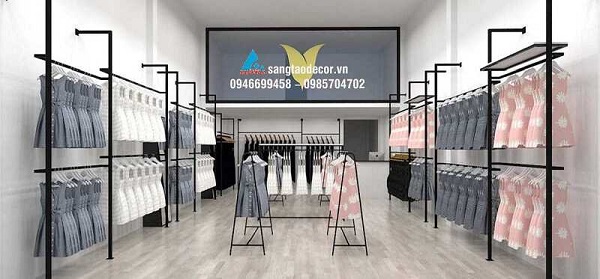 thiết kế thi công shop showroom 