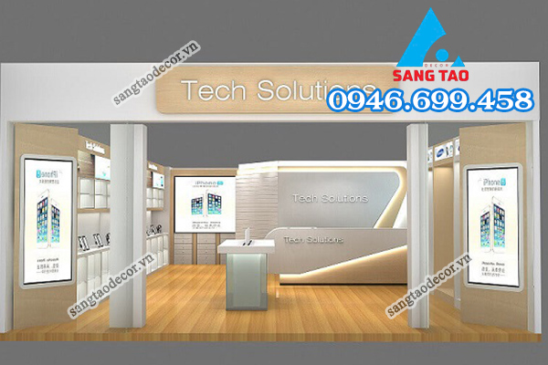 thiết kế thi công shop showroom