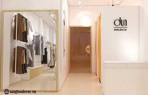 thiết kế thi công shop thời trang, thiết kế shop thời trang