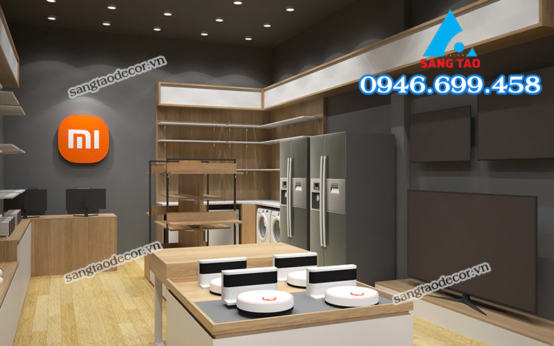 thiết kế thi công showroom 