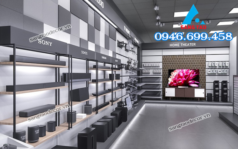 thiết kế thi công showroom 