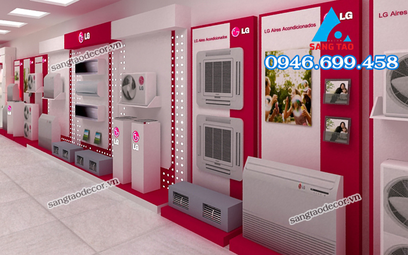 mẫu thiết kế thi công showroom 