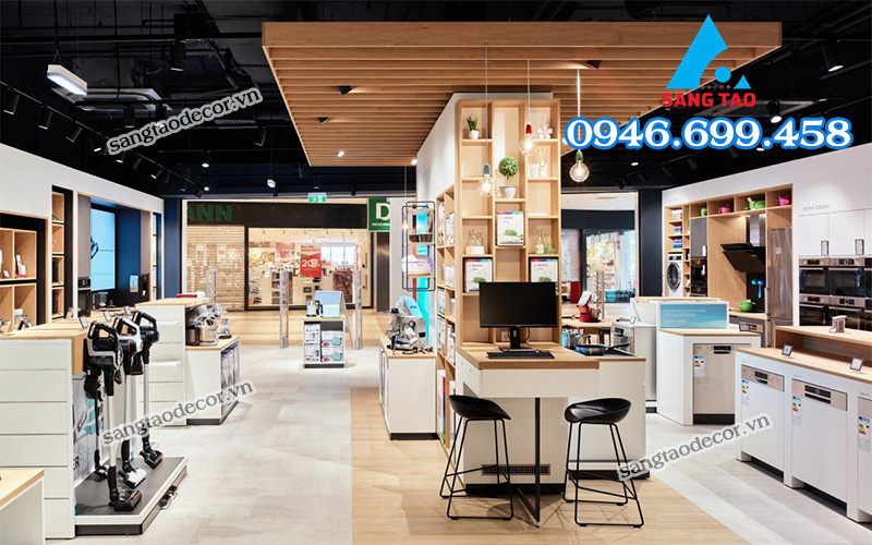 thiết kế thi công showroom 