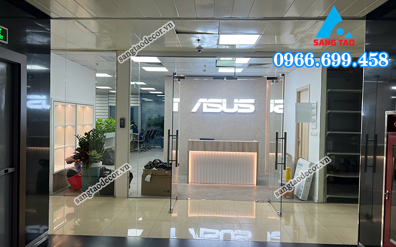 Dự án nội thất văn phòng Asus 36 Hoàng Cầu, Hà Nội