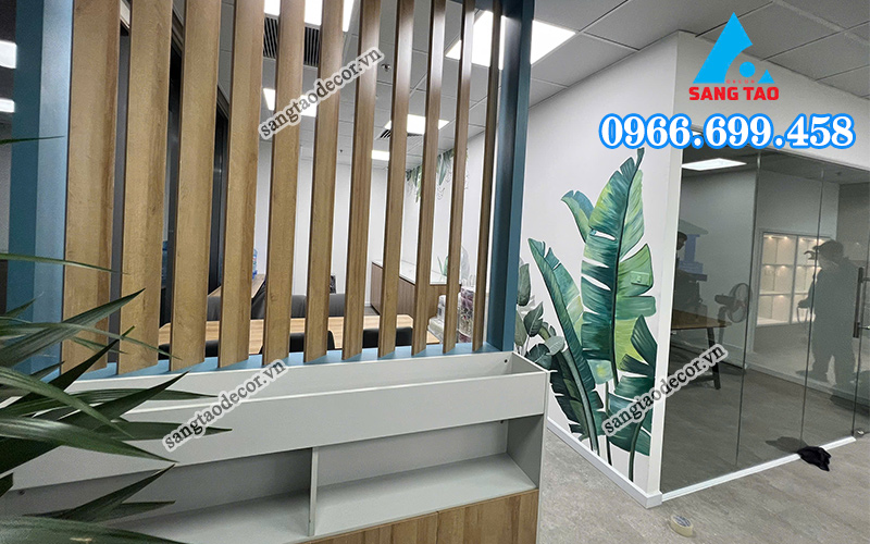 Thi công nội thất văn phòng Asus Hoàng Cầu Hà Nội 