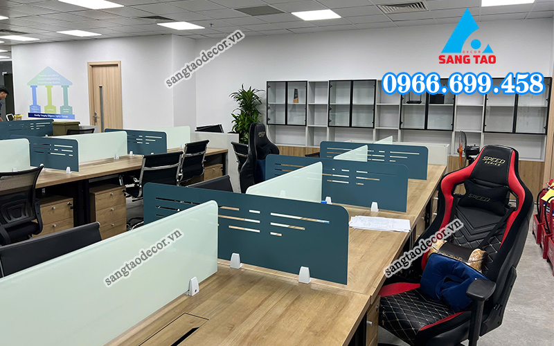 Thi công nội thất văn phòng Asus Hoàng Cầu Hà Nội 