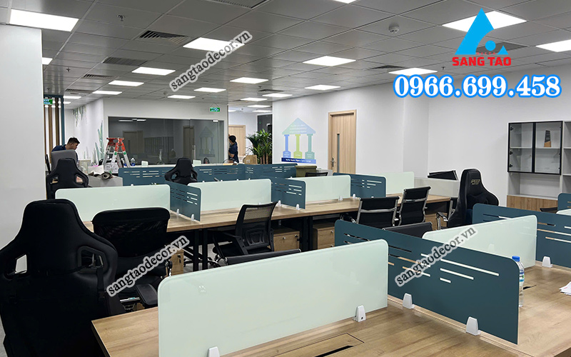 Thi công nội thất văn phòng Asus Hoàng Cầu Hà Nội 