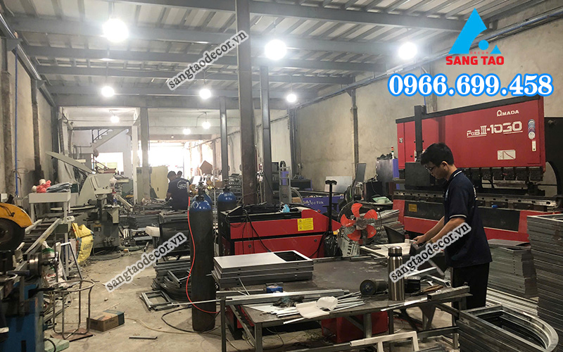 xưởng sản xuất gia công chữ inox uy tín